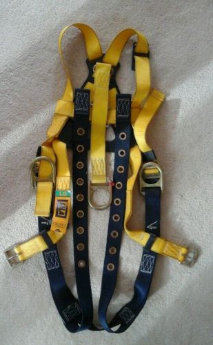 Dbi sala 1108189  full body harness, large, navy blue/yell for sale