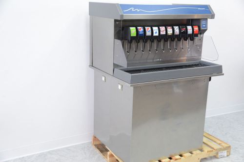 Follett 10 Drink Station with Ice Dispenser VU300B10RL and VU300B10LL Vision