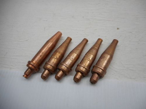 LOT OF LOOSE GENUINE VICTOR U.S. MADE BRASS ACETYLENE TIP SIZE: 3-1-101