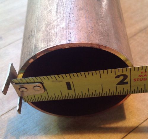 Mueller Copper Pipe 2&#034; Diameter x 19 1/2&#034; in Length L - NFS 61 - G Unused L3
