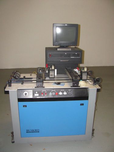 Buskro 460 vacuum base inline inkjet system for sale