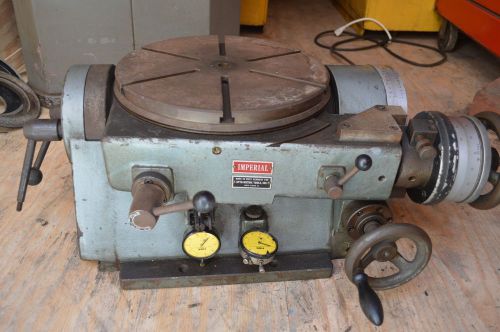 EIMELDINGEN IMPERIAL 13&#034; TILTING ROTARY TABLE GERMAN MADE