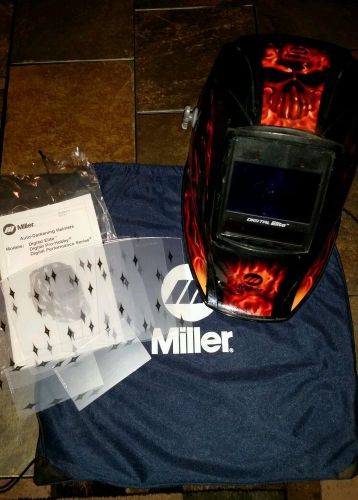 Miller digital elite welding hood for sale
