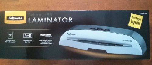 Fellowes saturn 2 95 9.5&#034; thermal &amp; cold laminator + starter kit  ~ brand new for sale