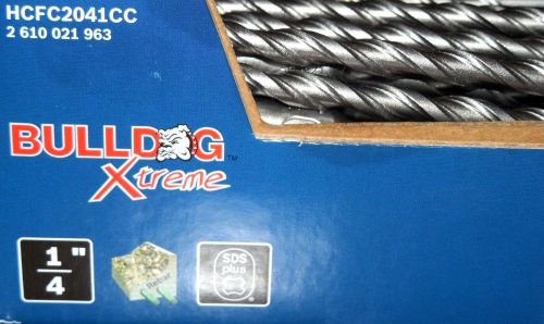 Bosch HCFC2041 1/4&#039;&#039; x 6-1/2&#039;&#039; SDS+ Bulldog Xtreme Rotary Hammer Bit New  25 Pc.