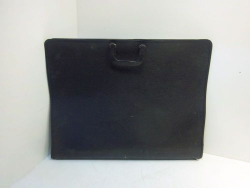 Black Zippered Art Portflio Case with handles