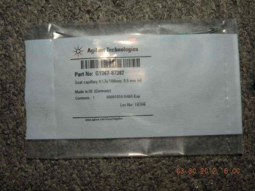 NEW AGILENT G1367 87302 SEAT CAPILLARY 0.17X100MM 0.8MM OD