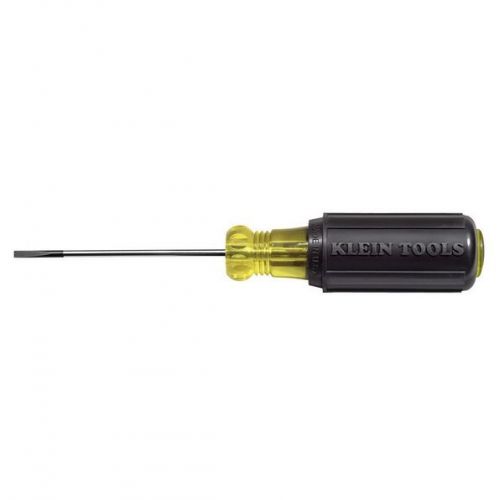 Klein tools 612-4 terminal block screwdriver - 1/8&#034; (3 mm) free shipping - new! for sale