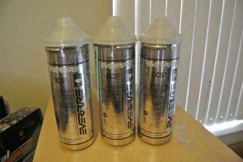 Lot of 3 everpure ocs2 ice/water/coffee filter cartridge&#039;s ev9618-02 for sale