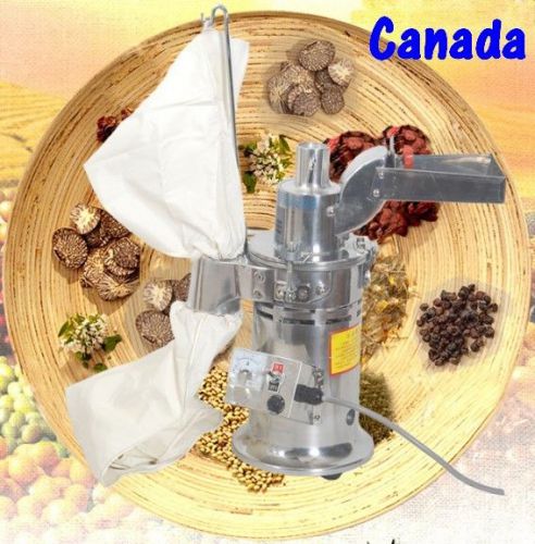 Automatic Electric Hammer Mill Herb Grain Grinder Pulverizer Powder Machine