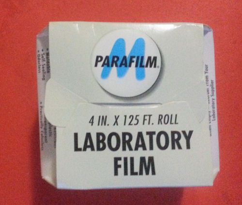 NEW PARAFILM LABORATORY FILM 4&#034; X 125&#039;