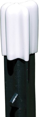 T Post Caps Fence White Safety Easy to Use Affordable Protection Heavy Duty USA