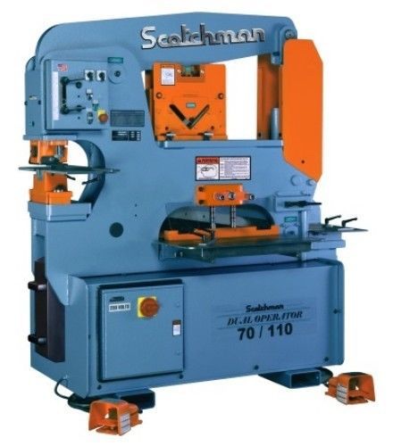 70 ton 9&#034; thrt scotchman do 70/110-24m *made in the usa* new ironworker, dual op for sale