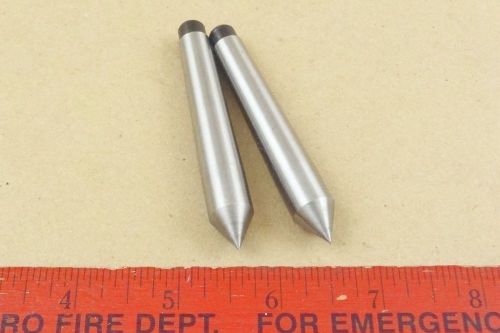 Two (2) new unused mt1 60 degree dead center tool 4 atlas craftsman 6&#034; 618 lathe for sale