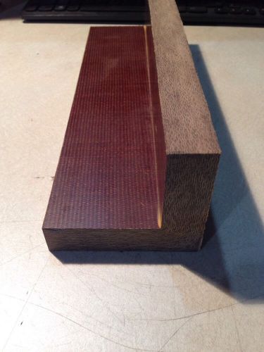 1&#034; thick L shaped Canvas Phenolic (CE) Priced Per  Foot- Cut to Size! 3&#034;x 3 1/2&#034;