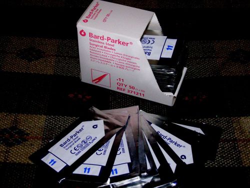 Bard-Parker #11 scalpel blades ref#371111