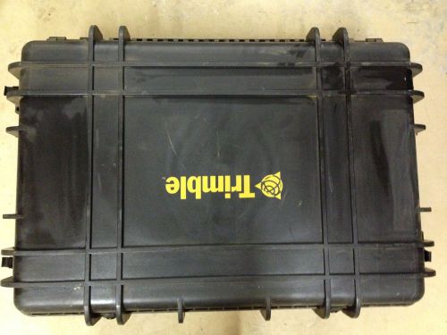 Larger Trimble Transport Case: Sturdy, No Foam, Used