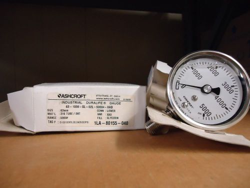 Ashcroft industiral duralife gauge for sale