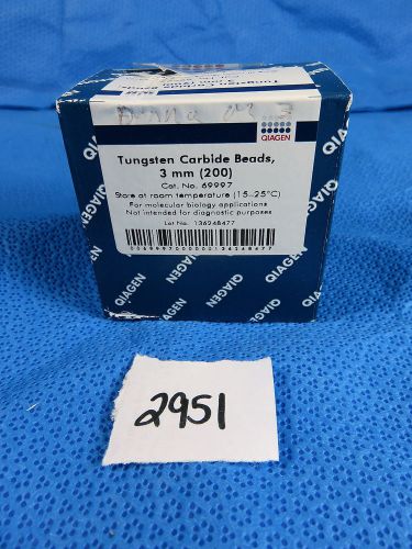 Qiagen 69997 Tungsten Carbide Beads 3mm, Box of (200) For Tissuelyser