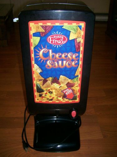 Muy Fresco Commercial Nacho Chili Cheese Sauce Dispenser Machine Warmer 1 Button