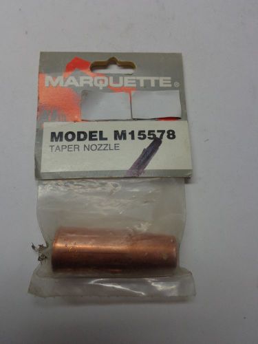 Marquette M15578 1/2&#034; Taper Nozzle, New