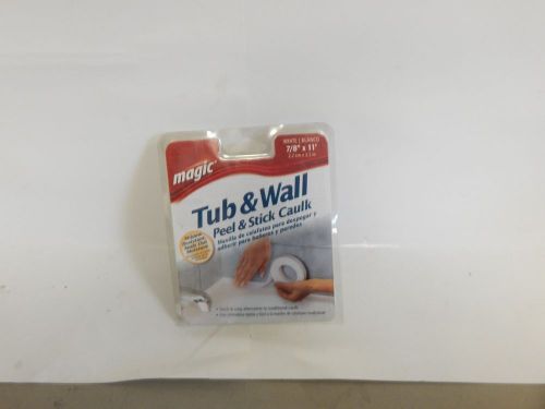 Magic tub and wall pell and stick caulk 7/8&#034; x11&#039;