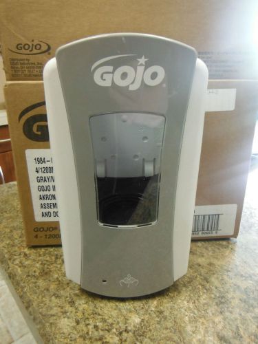Gojo provon ltx-12 touch free soap dispenser 1200ml grey / white. for sale