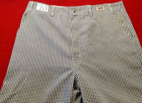 Chef pants size 38 open bottom NWT NO RESERVE