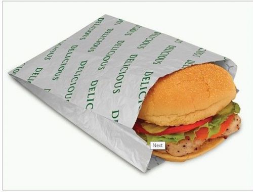 Bag-Foil-Prnted Delicious 6x2x8 - Green (Case/1000)
