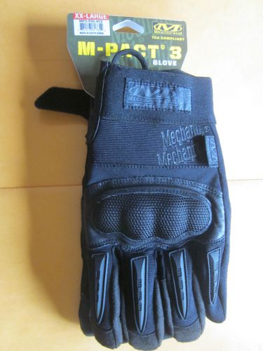 Mechanix Wear M-PACT 3 Gloves Black XXL, New