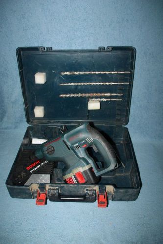 Bosch 11524 Rotary Hammer Drill With Hard Case, Charger and bits