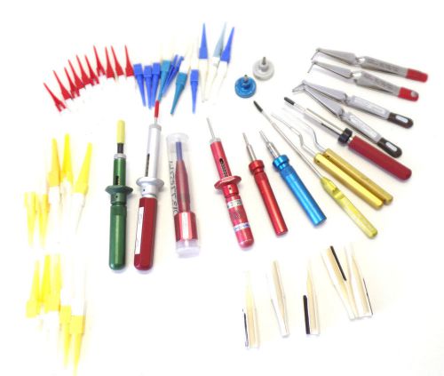 51 Pc Avionics Electrical Pin Insertion / Removal Aircraft Crimping Tools