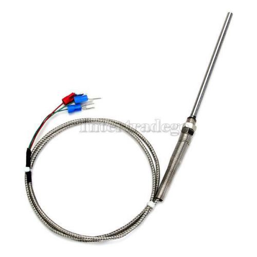 0 to 450 deg c pt100 temperature thermocouple sensor probe stainless steel for sale