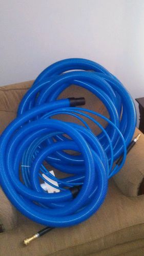 15ft 1.5 inch vaccum and solution hoses with quick disconnects