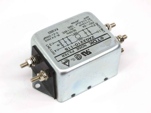 TDK Compact AC Noise Filter 250V 10A  ZAC2210-11S