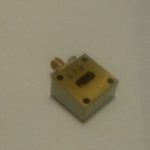 WR42 SMA to Waveguide coax adapter SHort