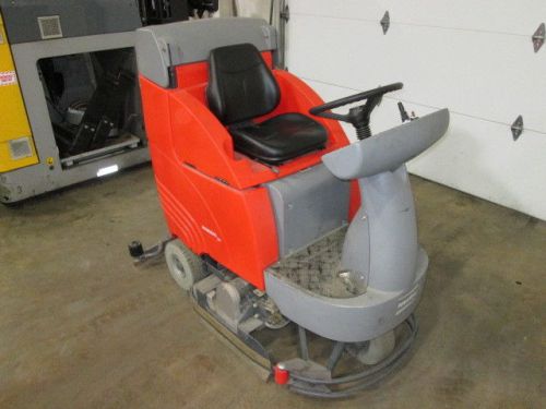 Powerboss admiral 30 rider sweeper/scrubber w/charger - only 57 hrs! no reserve for sale