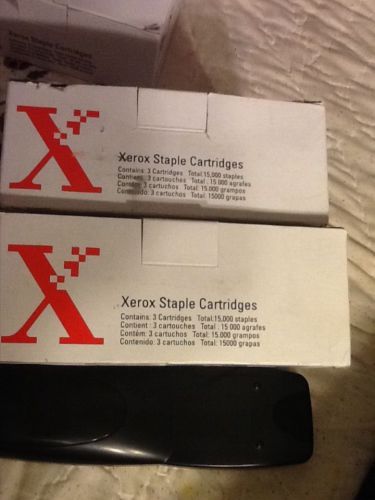 Lot of 2 New Genuine Xerox 108R00493 Staple Cartridge - 3 Pack