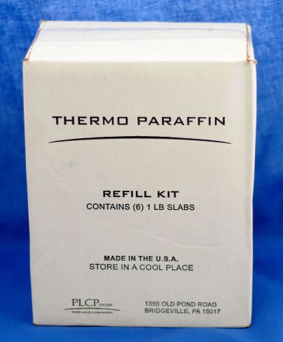 PLCP Group Thermo Paraffin Wax Refill Kit Ref: PB308 contains 6 - 1lb blocks NEW
