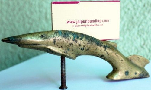 Antique Rare India Vintage Beautiful Collectable Fish Style Card Holder / Case