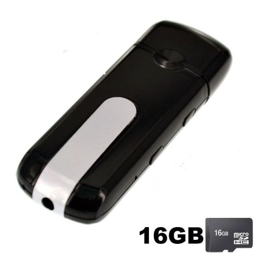 16GB USB HD SPY Cam &amp; Digital Voice Recorder - GorillaSpoke, Free P&amp;P Worldwide!