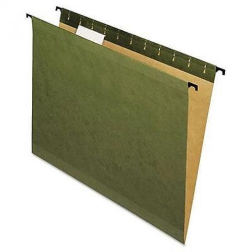 Lot Of Pendaflex Reinforced Hanging Folders 40ct Green 5Tab Letter #6152 1/5