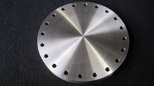 #el62 mdc high vacuum research chamber 8&#034; cff blank flange varian for sale