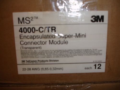 3M MS2 4000 C/TR Super Mini Mate Splicing Module 1 Case of 120