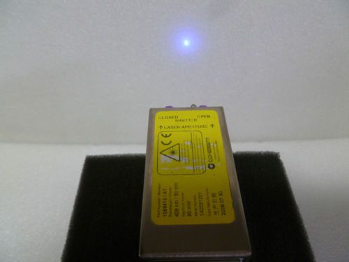 COHERENT CUBE 408NM/50MW 90MW MAX LASER HEAD ONLY