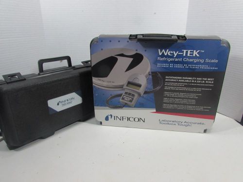 Inficon wey-tek refrigerant charging scale 713-202-g1 leak detector 705-202-g1 for sale