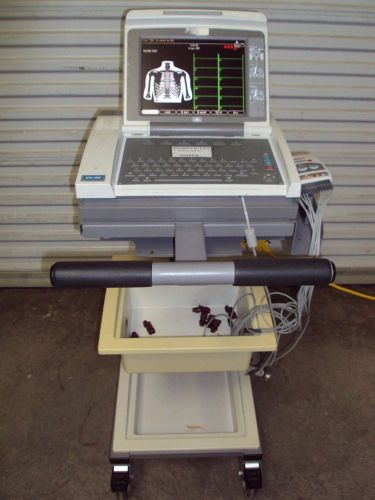 GE MAC-5000 MAC 5000 EKG ECG Machine CAM-14 Acquisition Module Cart