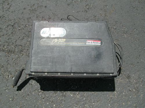 Miller super s-32p voltage sensing wire feeder for parts or repair for sale