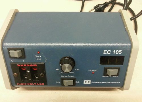 2x EC Apparatus Corporation EC-105 Minicell Power Supply with Fotodyne
