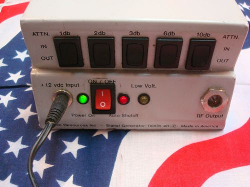 Cable Resources Inc Rock 40-2 Signal Generator RF Output
